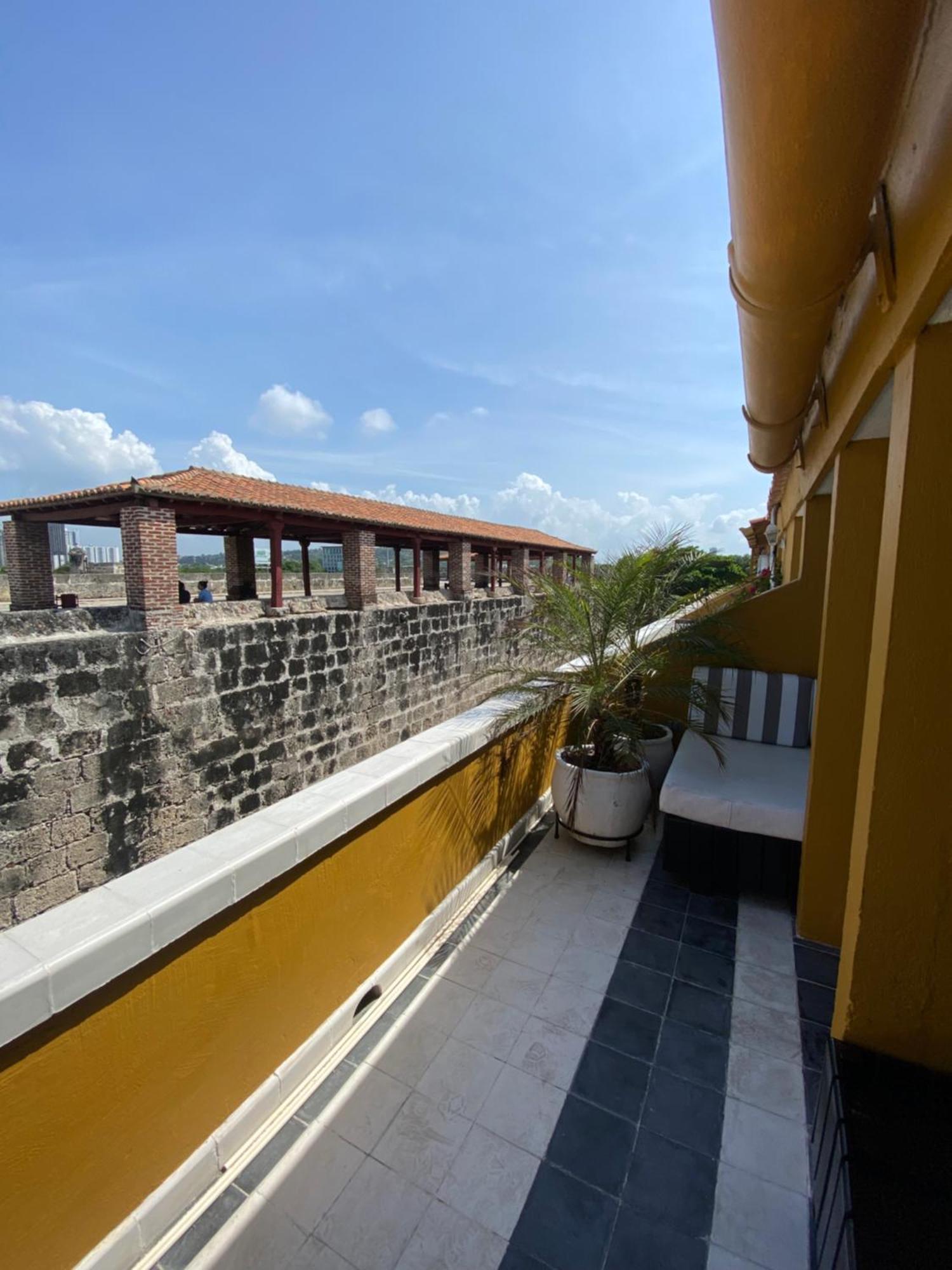 Ferienwohnung Apartamento Duplex Vista Al Mar Y Murallas Nuevo En La Ciudad Amurallada Cartagena  Exterior foto
