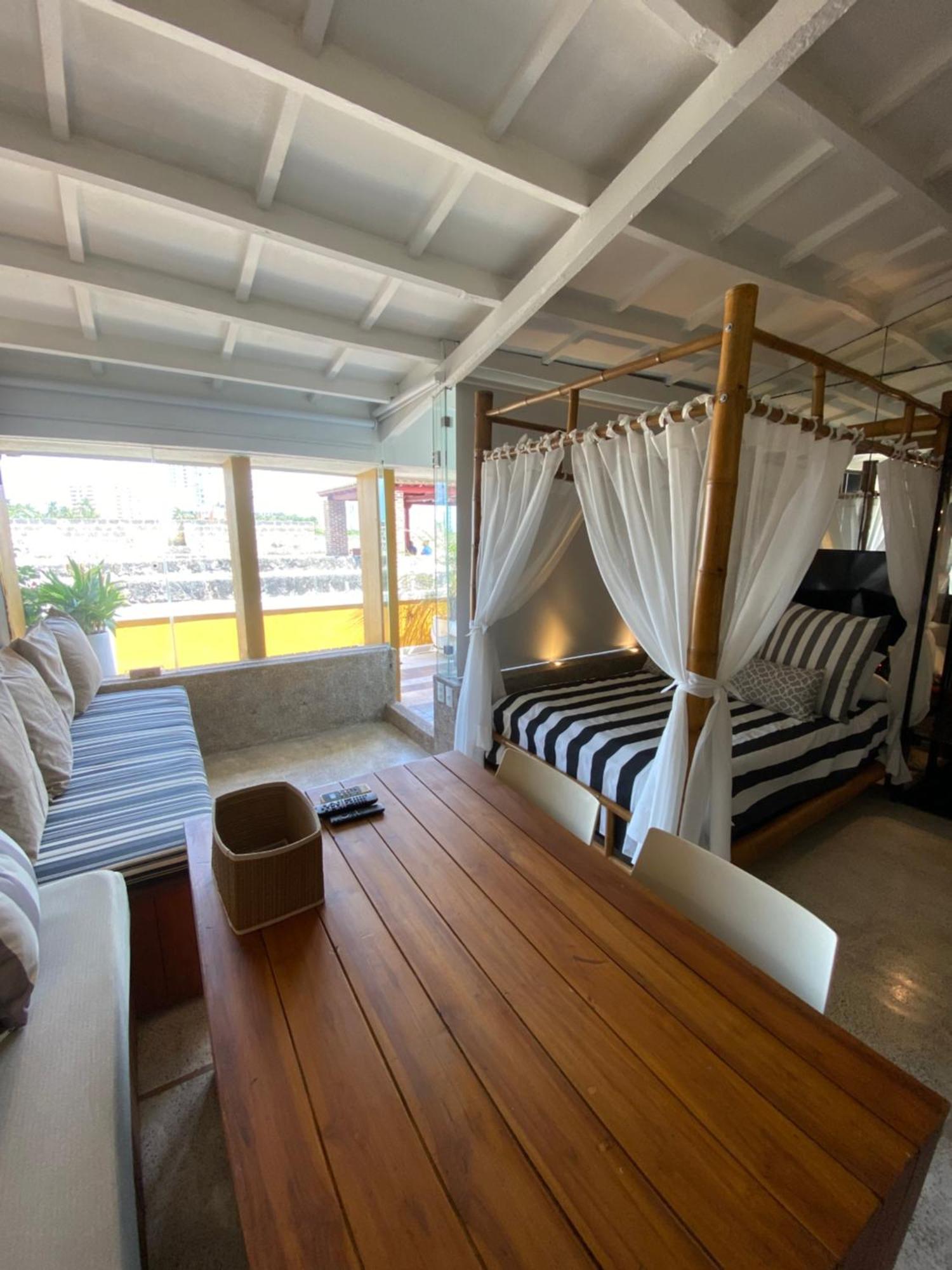 Ferienwohnung Apartamento Duplex Vista Al Mar Y Murallas Nuevo En La Ciudad Amurallada Cartagena  Exterior foto