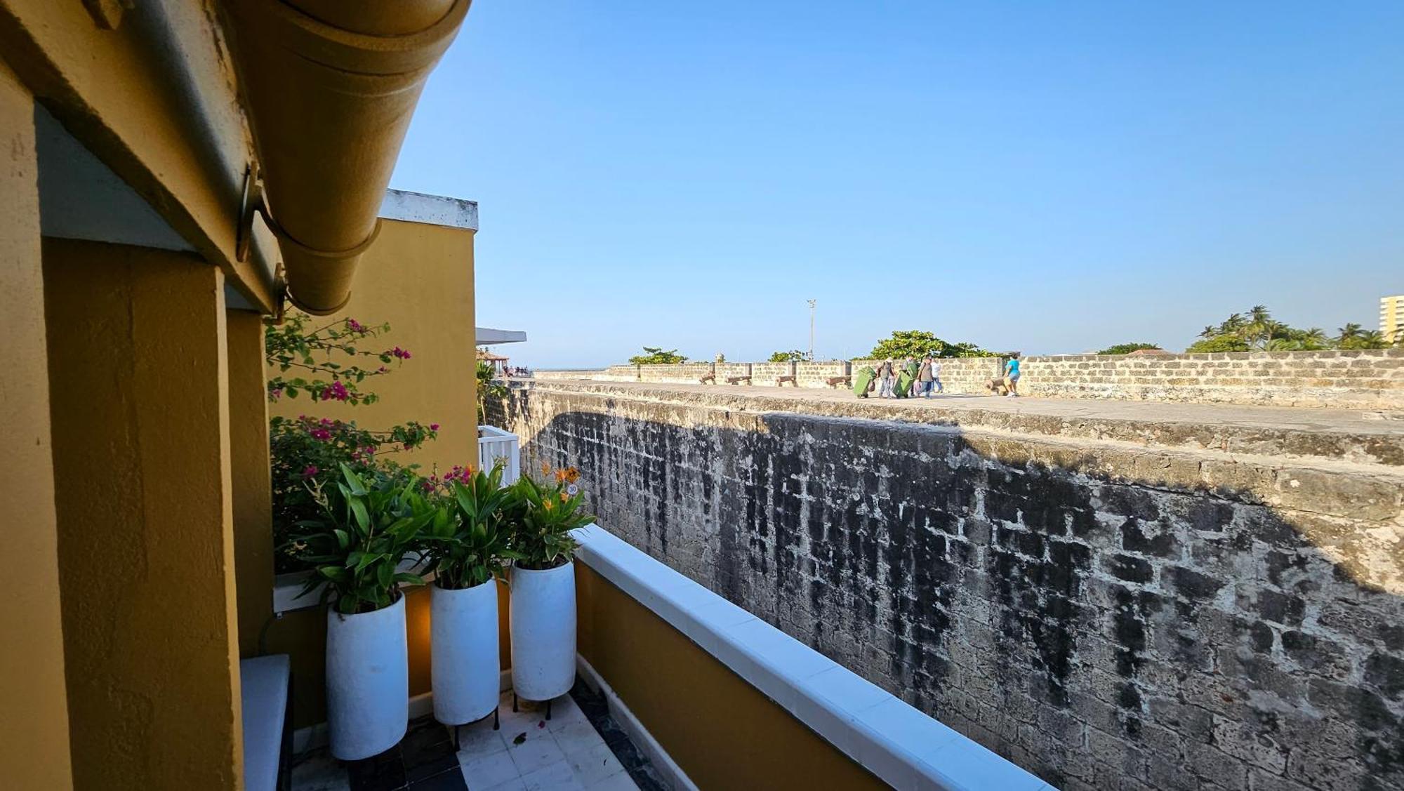 Ferienwohnung Apartamento Duplex Vista Al Mar Y Murallas Nuevo En La Ciudad Amurallada Cartagena  Exterior foto